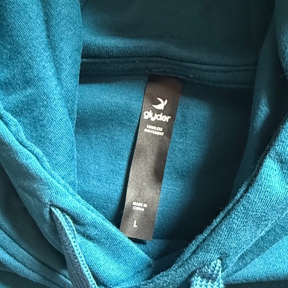 Glyder Blue Atlas Pullover Hoodie Unisex Men's Large - Picture 4 of 12